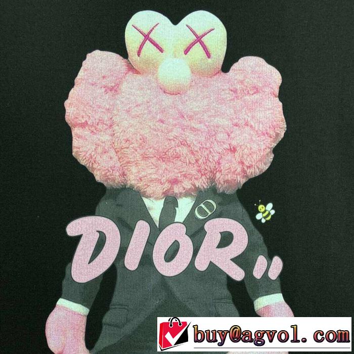 ディオール DIOR  2019春夏のトレンド新商品 2色可選 鮮度アップブランド最新 半袖Tシャツ 夏大人気のアイテム