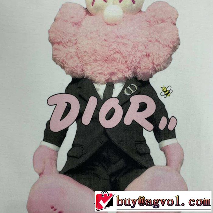 ディオール DIOR  2019春夏のトレンド新商品 2色可選 鮮度アップブランド最新 半袖Tシャツ 夏大人気のアイテム