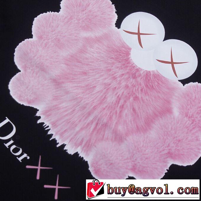 最も目立ったブランド新品 ディオール2019夏色っぽさ  DIOR 2色可選 半袖Tシャツ おしゃれデザインも大人気