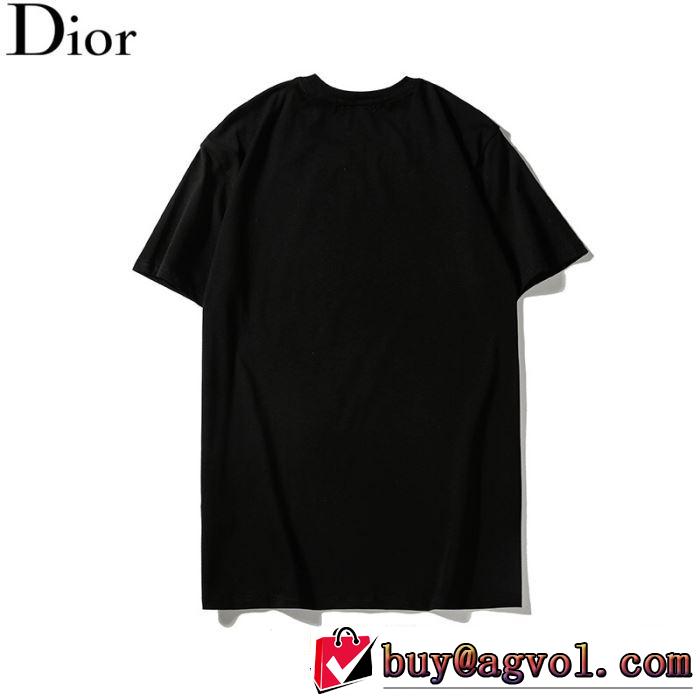 2019春夏も引き続き人気セール 半袖Tシャツ ディオール DIOR オシャレな印象に 2色可選  夏らしい爽やかさ
