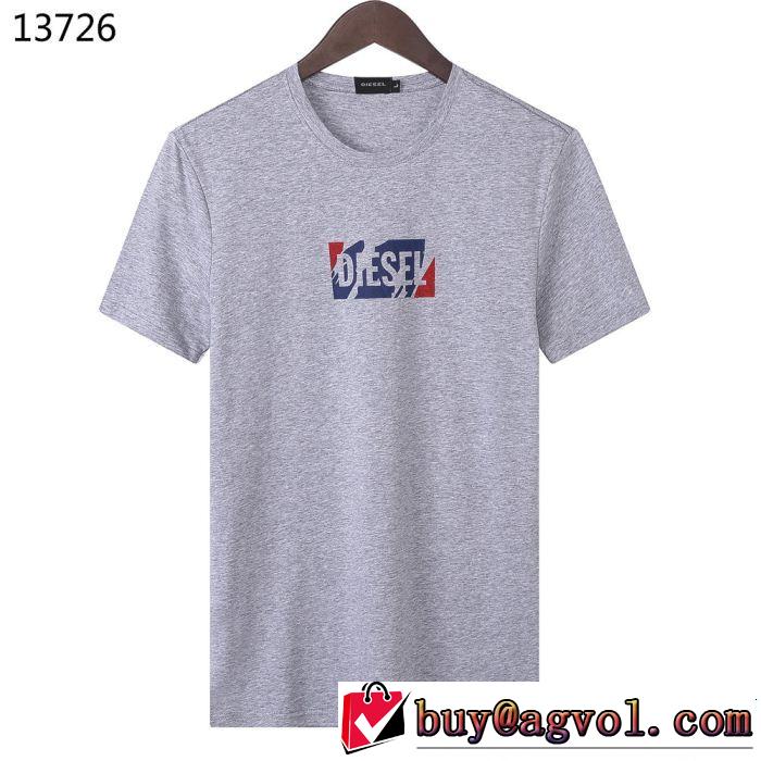 春夏を感じさせる 今季トレンドの限定アイテム ディーゼル DIESEL 半袖Tシャツ 4色可選
