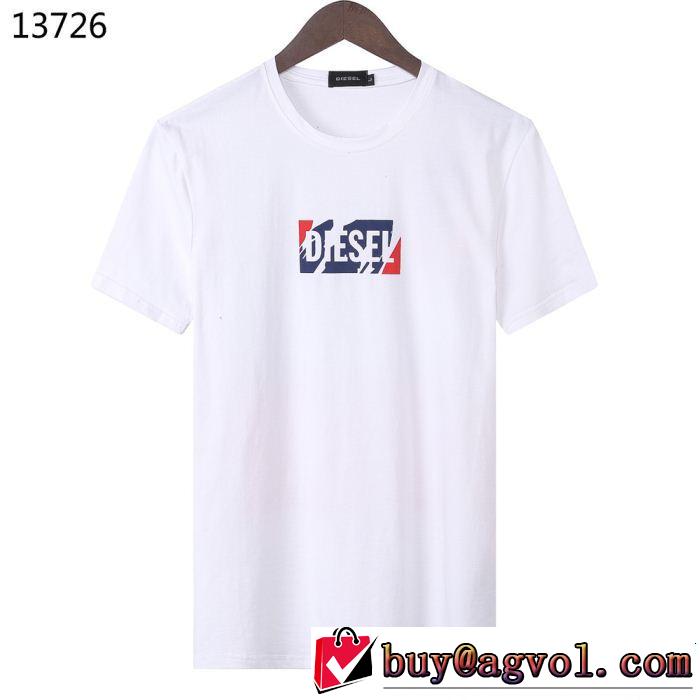 春夏を感じさせる 今季トレンドの限定アイテム ディーゼル DIESEL 半袖Tシャツ 4色可選