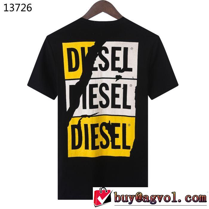 春夏を感じさせる 今季トレンドの限定アイテム ディーゼル DIESEL 半袖Tシャツ 4色可選