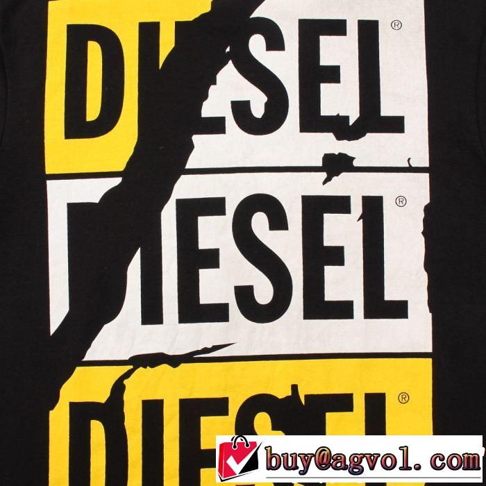 春夏を感じさせる 今季トレンドの限定アイテム ディーゼル DIESEL 半袖Tシャツ 4色可選