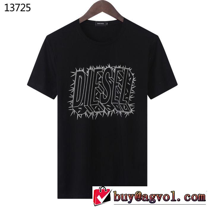 クラシカルな雰囲気 ディーゼル DIESEL 半袖Tシャツ 3色可選 今季流行りの人気新作