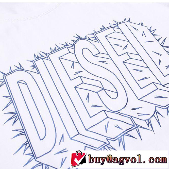 クラシカルな雰囲気 ディーゼル DIESEL 半袖Tシャツ 3色可選 今季流行りの人気新作