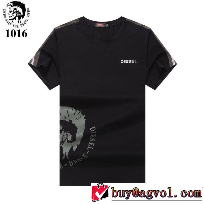 季節感をプラス人気商品 大人の可愛さを引き立て ディーゼル DIESEL 半袖Tシャツ 4色可選