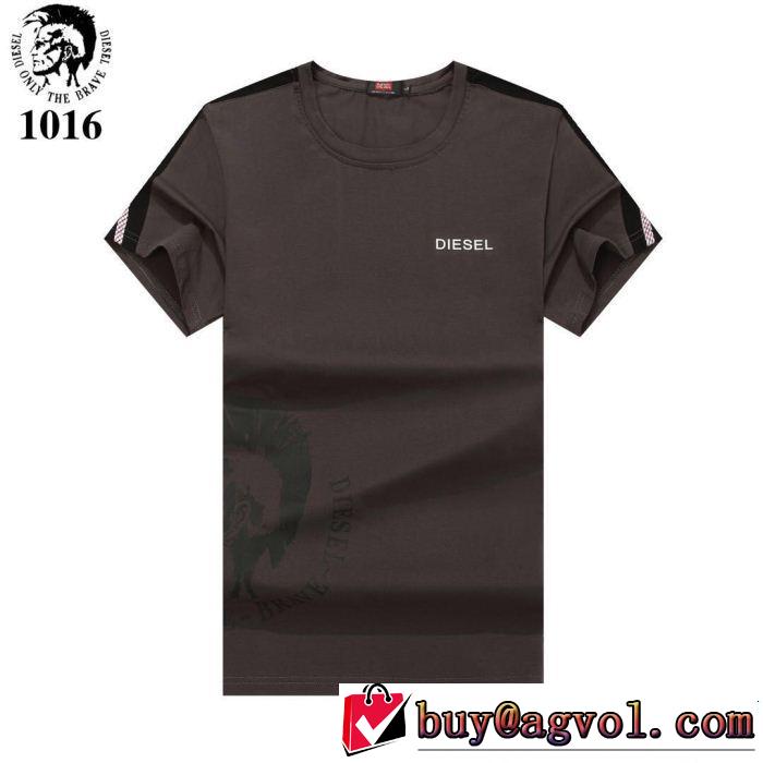 季節感をプラス人気商品 大人の可愛さを引き立て ディーゼル DIESEL 半袖Tシャツ 4色可選