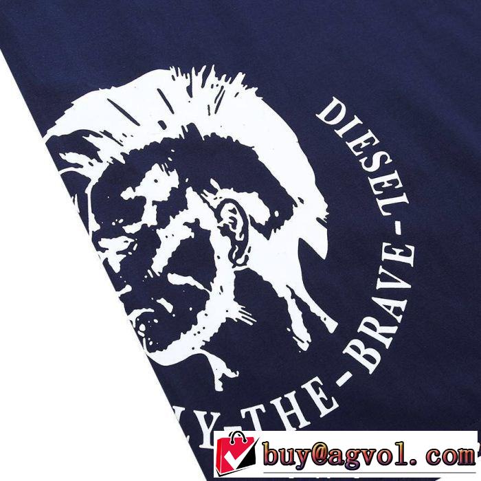 季節感をプラス人気商品 大人の可愛さを引き立て ディーゼル DIESEL 半袖Tシャツ 4色可選