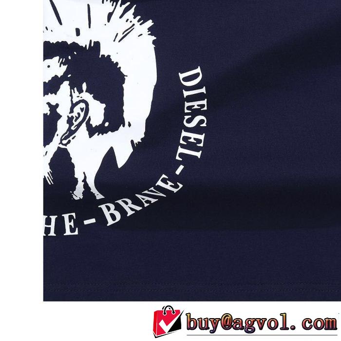 季節感をプラス人気商品 大人の可愛さを引き立て ディーゼル DIESEL 半袖Tシャツ 4色可選