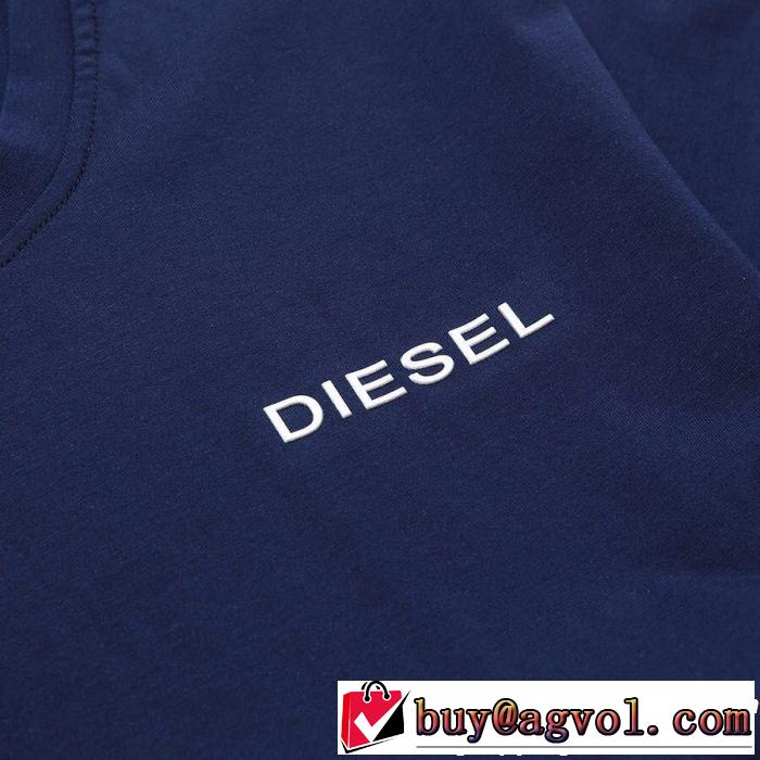 季節感をプラス人気商品 大人の可愛さを引き立て ディーゼル DIESEL 半袖Tシャツ 4色可選