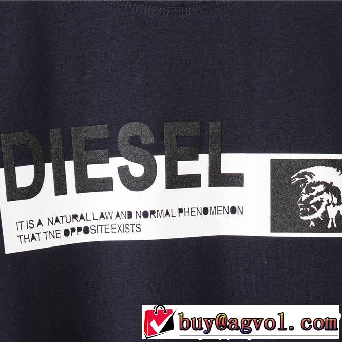 ディーゼル DIESEL Tシャツ/ティーシャツ 4色可選 2019年の春夏に着たい オシャレアイテム カジュアルさ