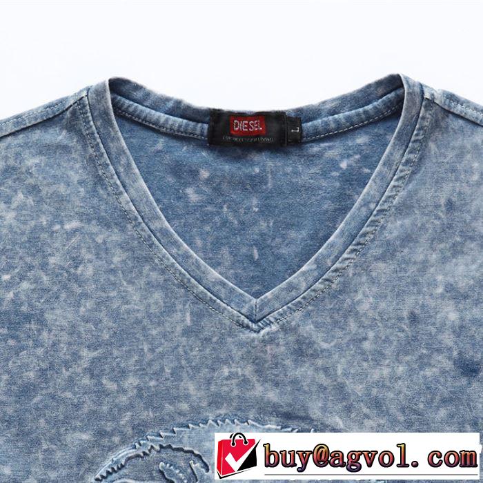 おしゃれデザインも大人気 ディーゼル DIESEL Tシャツ/ティーシャツ 4色可選 2019SSのトレンド商品