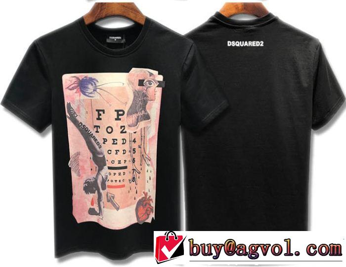 カジュアルさ  Tシャツ/ティーシャツ 爽やかさ 2色可選 ディースクエアード DSQUARED2 サラサラの着心地