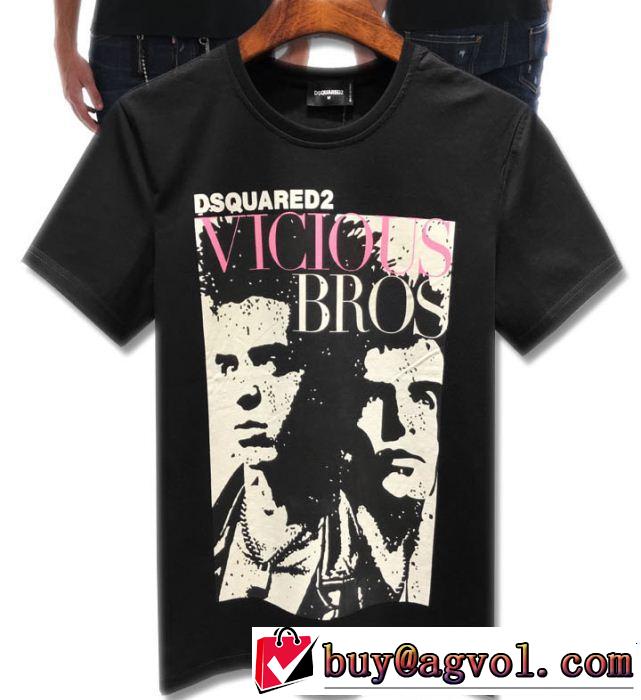 Tシャツ/ティーシャツ 2色可選 通勤の定番 ディースクエアードこの夏は注目新作  DSQUARED2