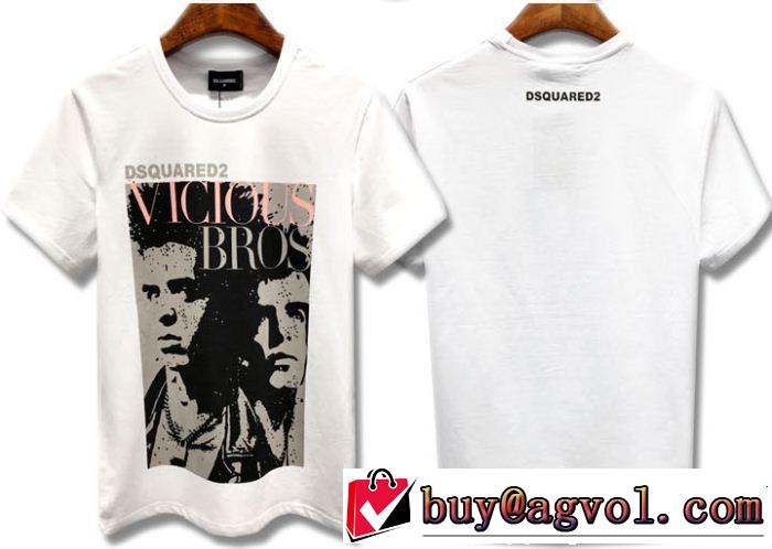 Tシャツ/ティーシャツ 2色可選 通勤の定番 ディースクエアードこの夏は注目新作  DSQUARED2