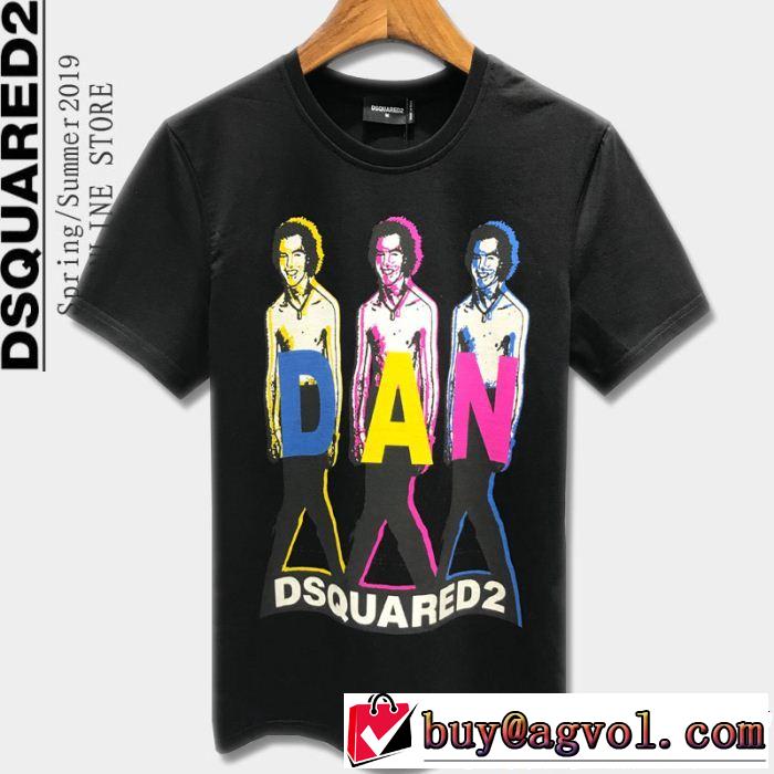 透け感優しい 2色可選 ディースクエアード DSQUARED2 大人っぽく仕上げ Tシャツ/ティーシャツ