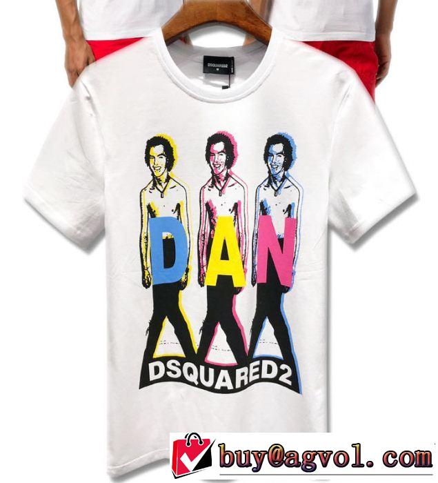 透け感優しい 2色可選 ディースクエアード DSQUARED2 大人っぽく仕上げ Tシャツ/ティーシャツ