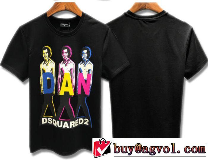 透け感優しい 2色可選 ディースクエアード DSQUARED2 大人っぽく仕上げ Tシャツ/ティーシャツ