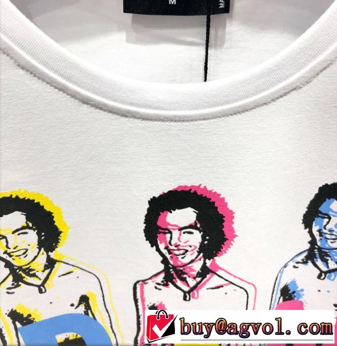 透け感優しい 2色可選 ディースクエアード DSQUARED2 大人っぽく仕上げ Tシャツ/ティーシャツ