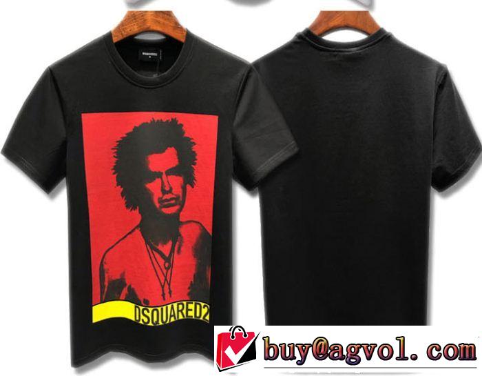 カジュアルさ  サラサラの着心地 Tシャツ/ティーシャツ 2色可選 ディースクエアード DSQUARED2