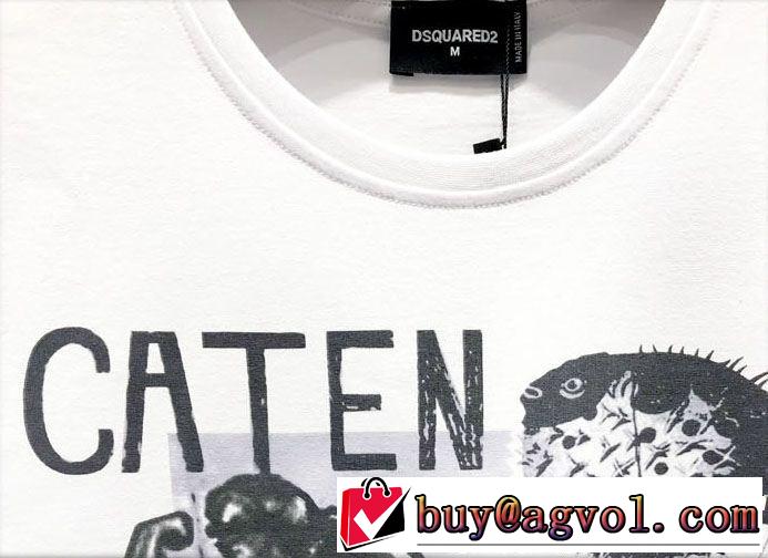 今年もトレンド ディースクエアードリッチな印象に  DSQUARED2 Tシャツ/ティーシャツ 3色可選通勤の定番