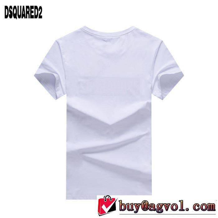 2019春夏も引き続き人気セール クラシカルな雰囲気 ディースクエアード DSQUARED2 Tシャツ/ティーシャツ 2色可選