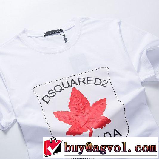 こなれ感を引き立たせ ディースクエアード DSQUARED2 Tシャツ/ティーシャツ 2色可選 2019春夏人気トレンドアイテム