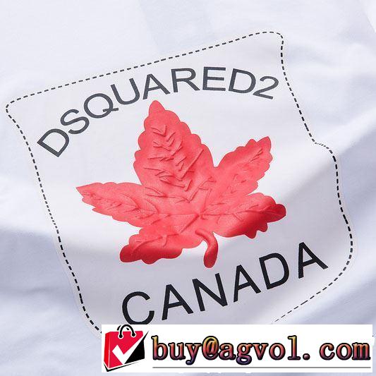 こなれ感を引き立たせ ディースクエアード DSQUARED2 Tシャツ/ティーシャツ 2色可選 2019春夏人気トレンドアイテム