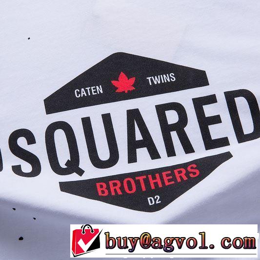ディースクエアード DSQUARED2 Tシャツ/ティーシャツ 2色可選 2019即旬な装いに シンプルながら切れ味のいい