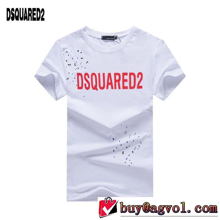 DSQUARED2 Tシャツ/ティーシャツ 2色可選 2019年の夏のマスト グッと大人っぽい印象に ディースクエアード