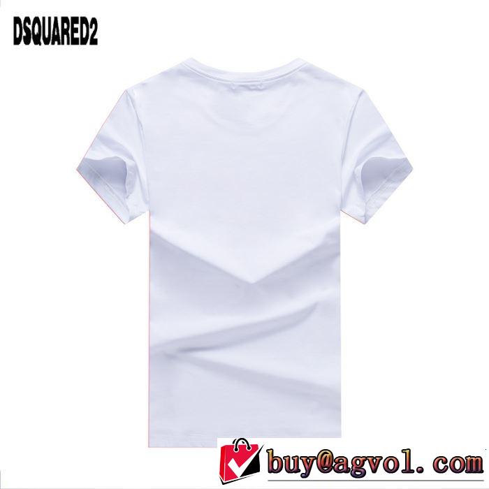 DSQUARED2 Tシャツ/ティーシャツ 2色可選 2019年の夏のマスト グッと大人っぽい印象に ディースクエアード
