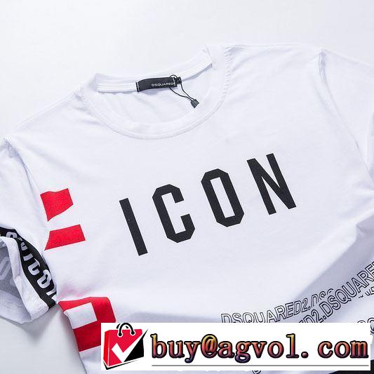 Tシャツ/ティーシャツ 2色可選 2019年春夏シーズンの人気 カジュアルを一歩大人に ディースクエアード DSQUARED2