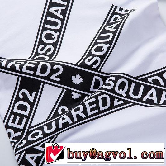 2色可選 2019年春夏のトレンドアイテム きれいめ派に上質 ディースクエアード DSQUARED2 Tシャツ/ティーシャツ