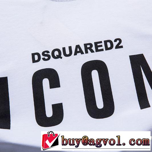 2019年春夏流行ファッション きちんと感が抜群 ディースクエアード DSQUARED2 Tシャツ/ティーシャツ 2色可選