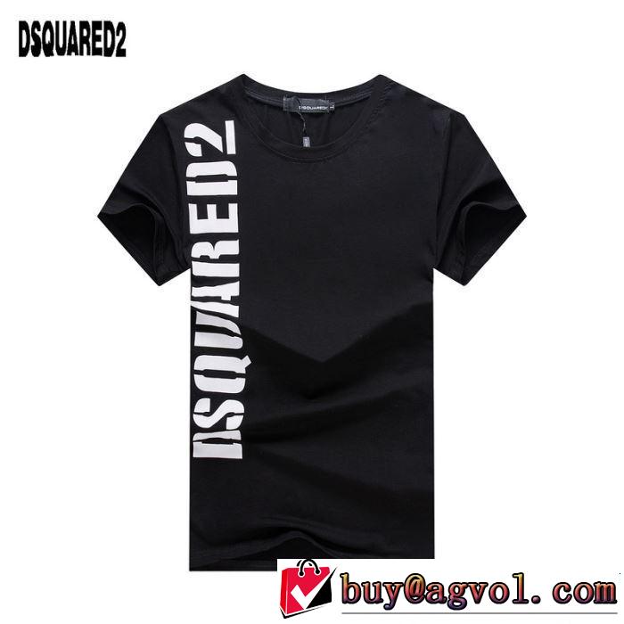 2019年夏の一押しファッションアイテム ディースクエアード DSQUARED2 Tシャツ/ティーシャツ 2色可選