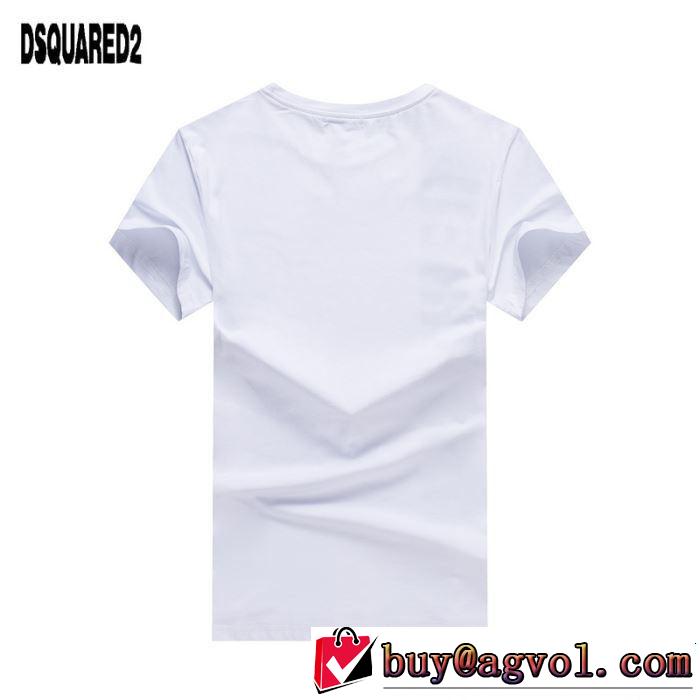2019年夏の一押しファッションアイテム ディースクエアード DSQUARED2 Tシャツ/ティーシャツ 2色可選