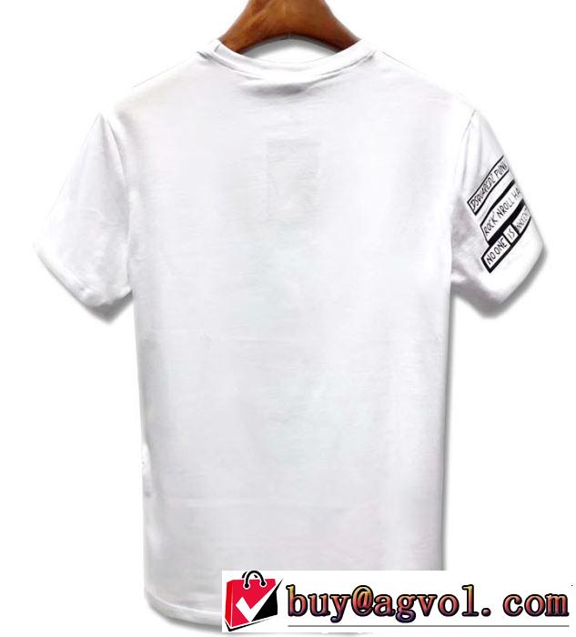 Tシャツ/ティーシャツ 3色可選 2019夏ファション新品 きちんと感をプラス ディースクエアード DSQUARED2