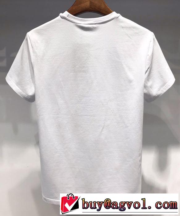 半袖Tシャツ  ぐっと鮮度がアップ 2色可選 クラシカルな雰囲気 ディースクエアード DSQUARED2 2019年春夏シーズンの人気