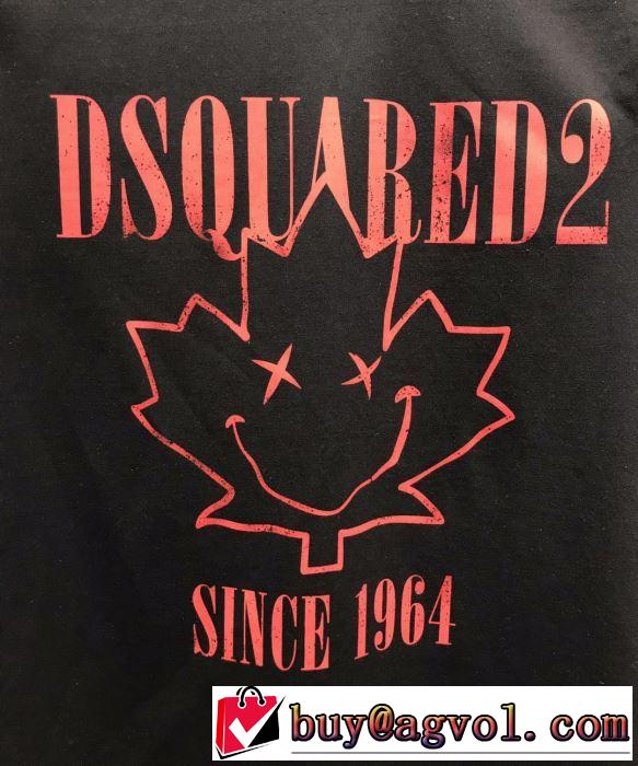 ディースクエアード DSQUARED2  2019年春夏のトレンドアイテム 半袖Tシャツ ぜひ今年のトレンドをチェック 2色可選