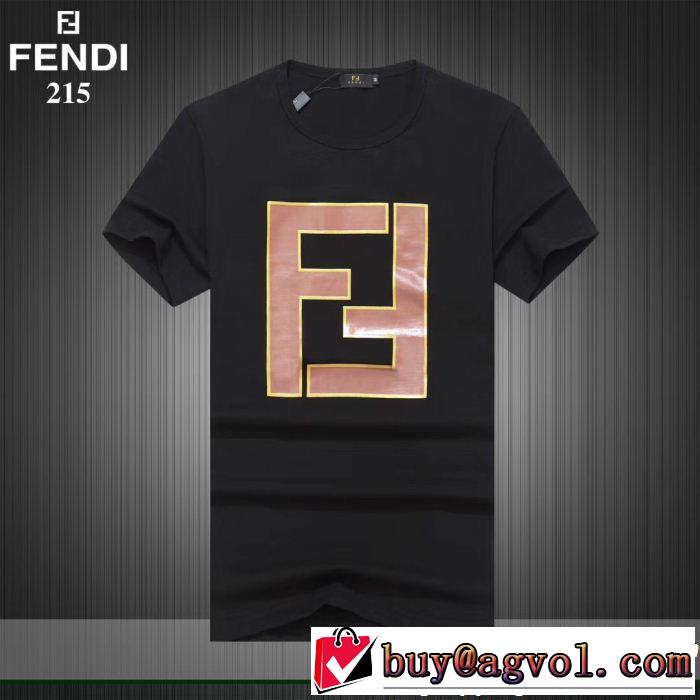 FENDI フェンディ 半袖Tシャツ 3色可選 夏っぽさ新作アイテム 好印象な上品スタイル