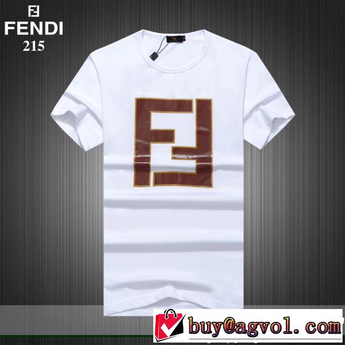 FENDI フェンディ 半袖Tシャツ 3色可選 夏っぽさ新作アイテム 好印象な上品スタイル