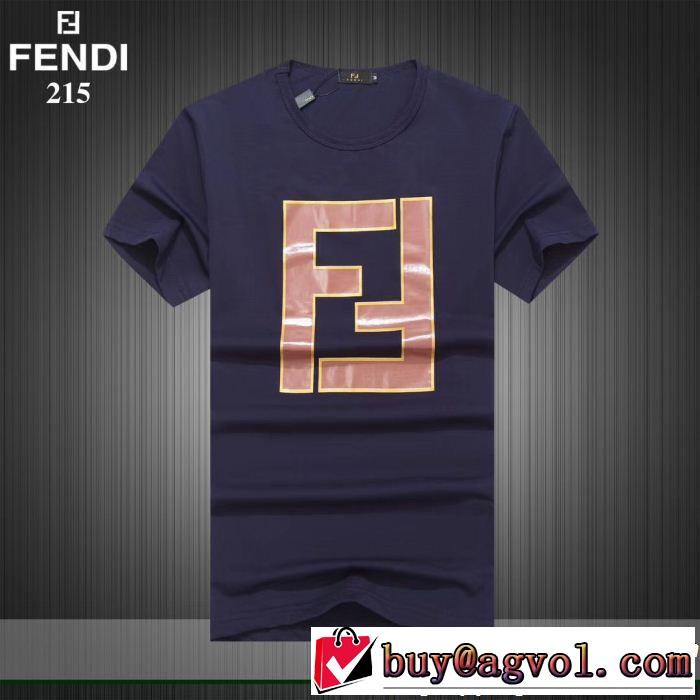 FENDI フェンディ 半袖Tシャツ 3色可選 夏っぽさ新作アイテム 好印象な上品スタイル