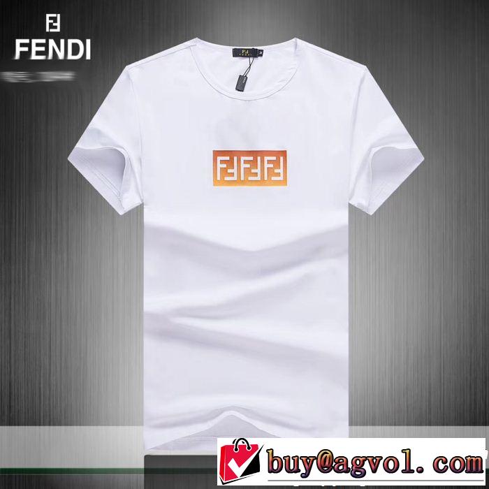 夏大人気のアイテム FENDI フェンディ 半袖Tシャツ  3色可選 スタイルUPして着こなす