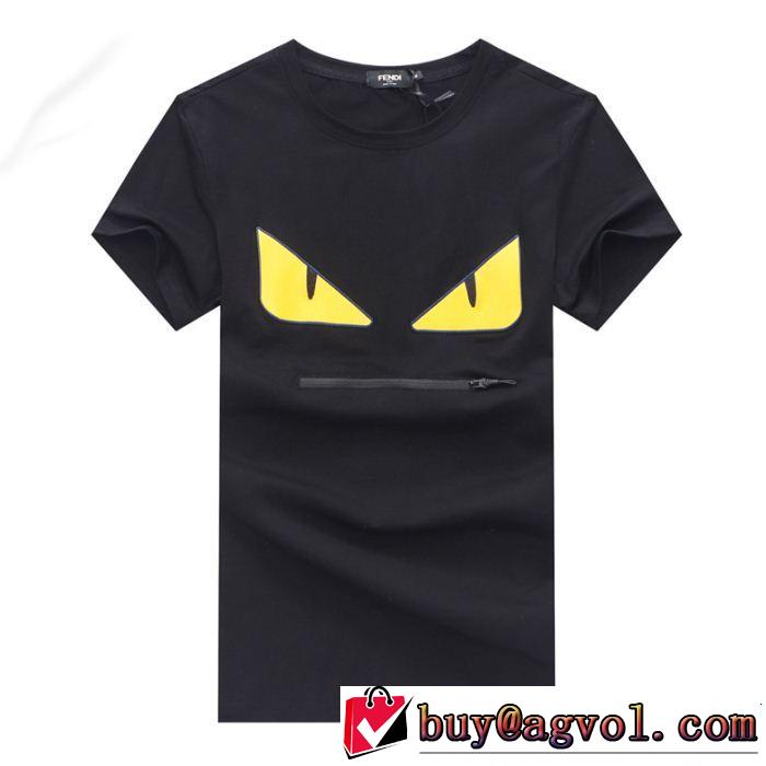 FENDI フェンディ 半袖Tシャツ 3色可選 サラサラの着心地 今旬のシルエットバランス