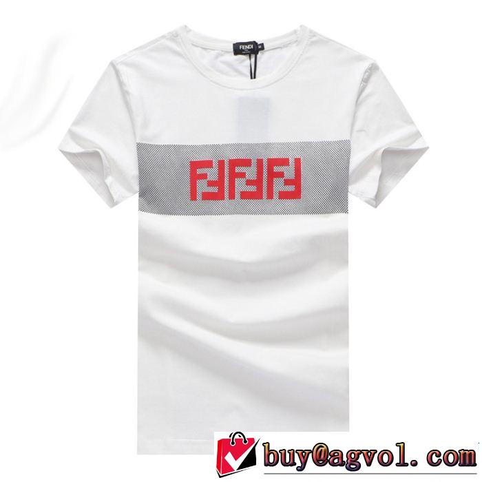 この夏は注目新作 今季のトレンド人気新作 FENDI フェンディ 半袖Tシャツ 3色可選