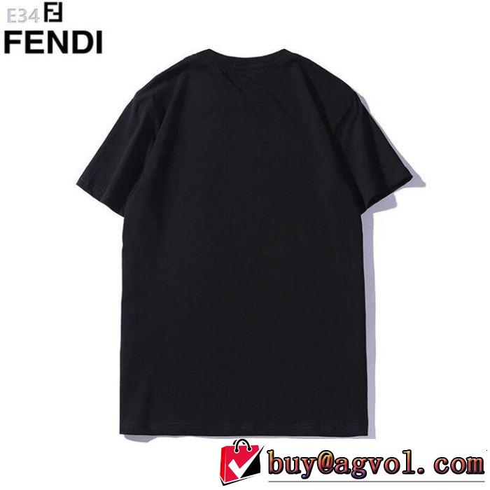 FENDI フェンディ半袖Tシャツ 2色可選 スタイルUPして着こなす 季節をまたい新作アイテム