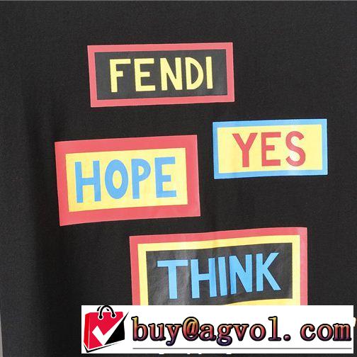 旬の気分を絶妙に  FENDI フェンディ半袖Tシャツ 2色可選 カジュアルを一歩大人に