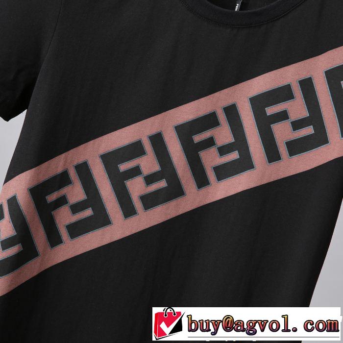 FENDI フェンディ半袖Tシャツ 2色可選 きれいめ上品に 今年の夏は着こなし 今年流大人っぽさ