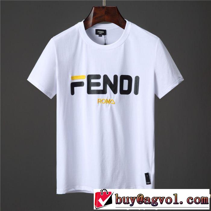 半袖Tシャツ FENDI フェンディ2色可選 涼しげに演出 今旬のシルエットバランス